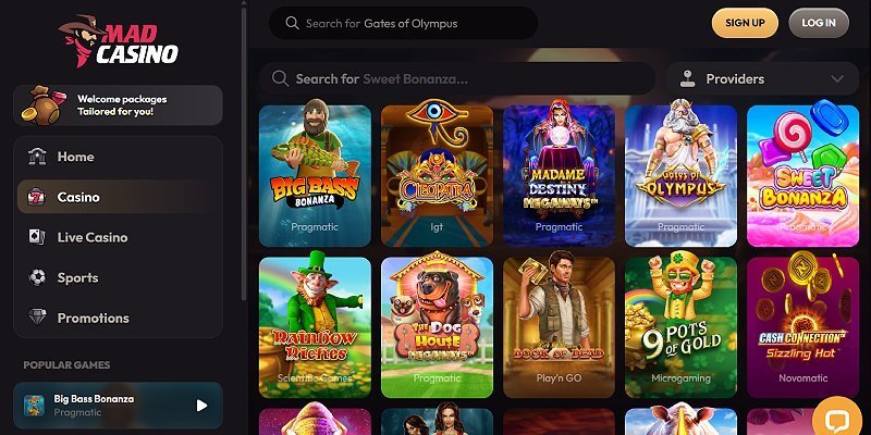 Image: Madcasino : une expérience qui dépasse les attentes